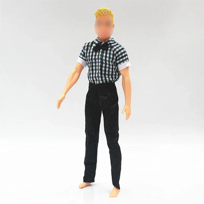30cm Doll Clothing Set — Men’s Multi-Style Sports Outfit for Boyfriend Dolls