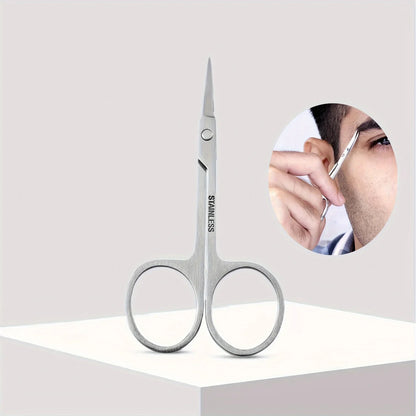 Small Stainless Steel Scissors for Nails, Eyebrows & Nose Hair – Facial Trimmers & Beauty Tools