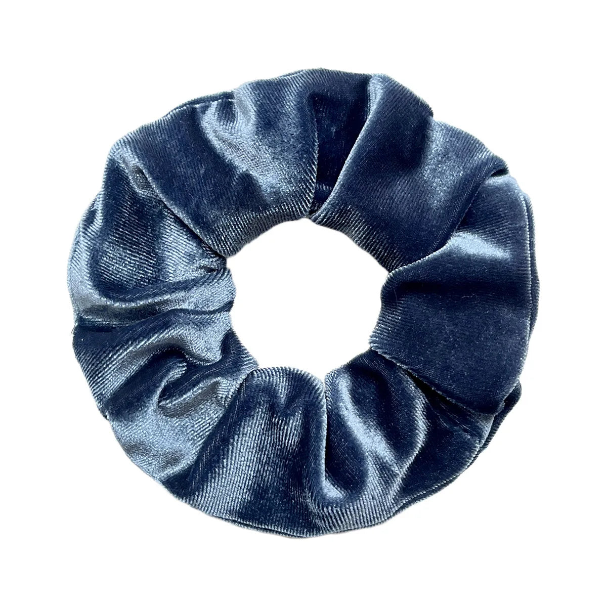 Vintage Velvet Hair Scrunchies for Women & Girls – Solid Color Ponytail Holder Elastic Hair Bands, Soft Fashion Hair Ties Accessories