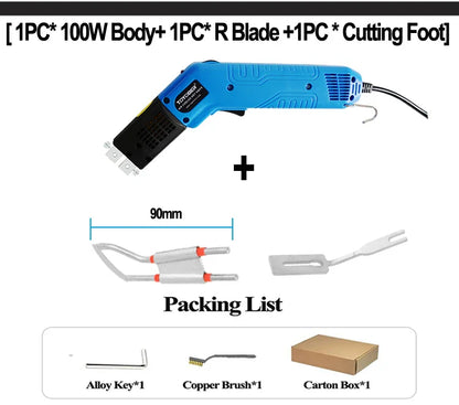 Air-Cooled Electric Heating Knife – Fabric, Webbing, Ribbon, and Nylon Rope Cutter Hot Knife Tool