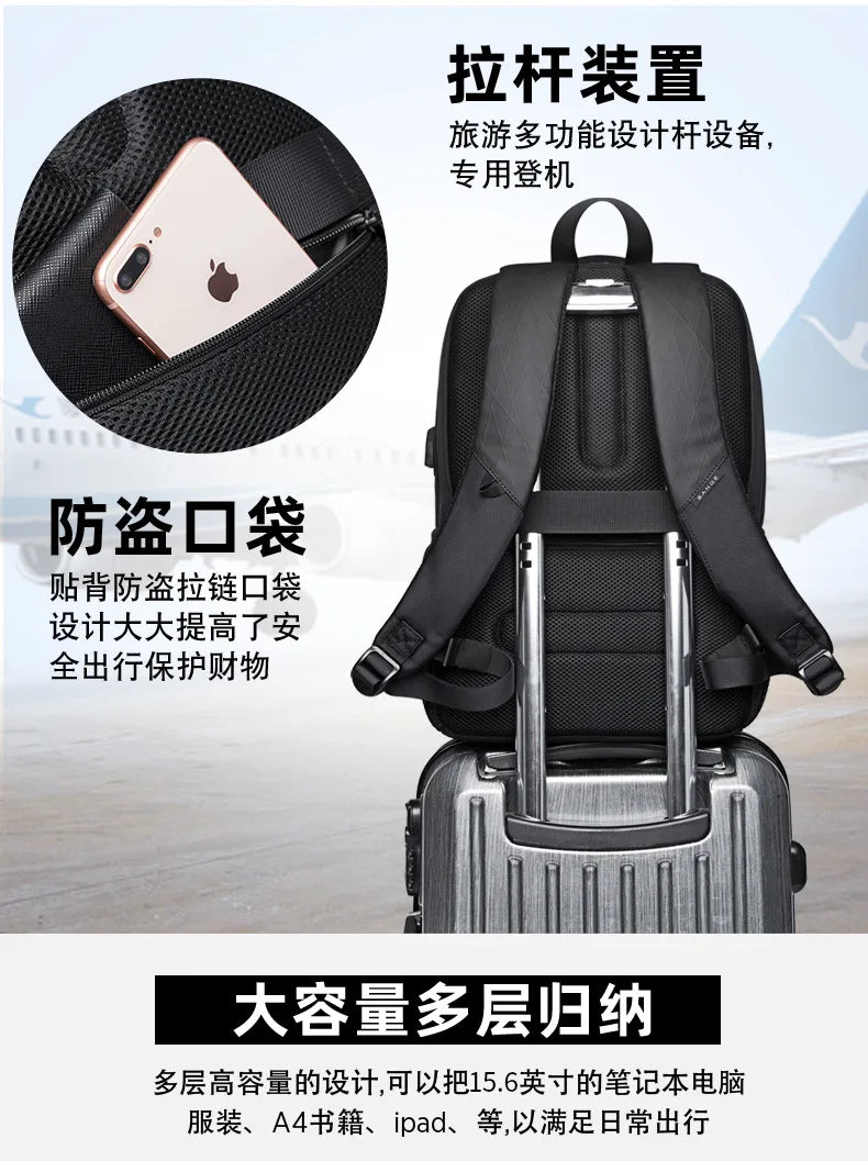 Bange Men’s Laptop Backpack – Designer School, Motorcycle, Tactical & Travel Bag for Boys