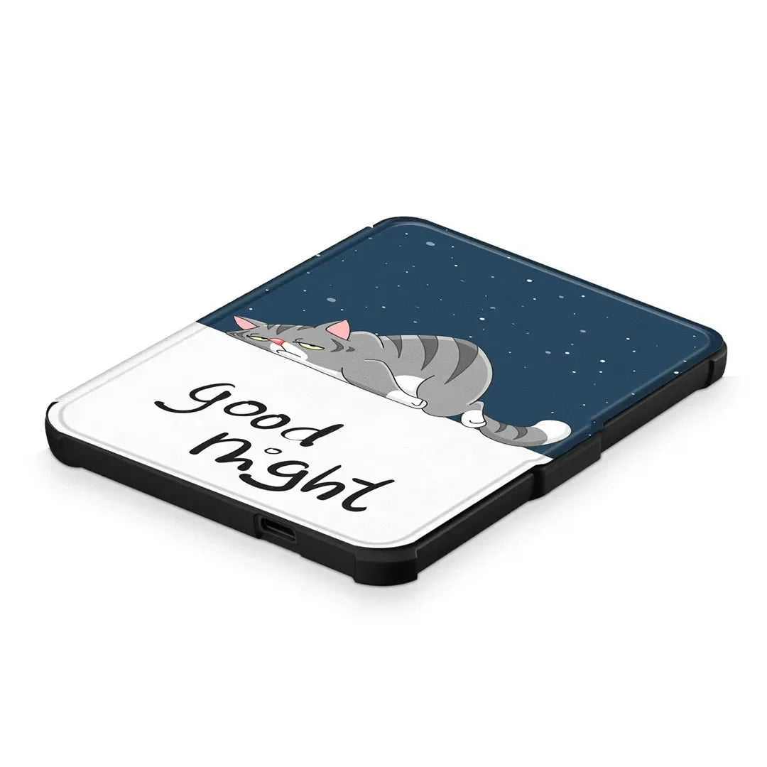 Kobo Clara BW/Clara Colour 2024 Case - 6 Inch Auto Wake Sleep PU Leather Cover, Soft Magnetic Ereader Hoesje N365 N367 Funda