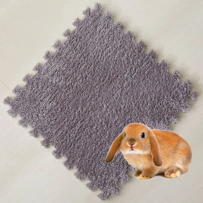 4/10PCS Waterproof Cage Liners – Anti-Slip Absorbent Bedding Mats for Rabbits, Guinea Pigs & Small Pets