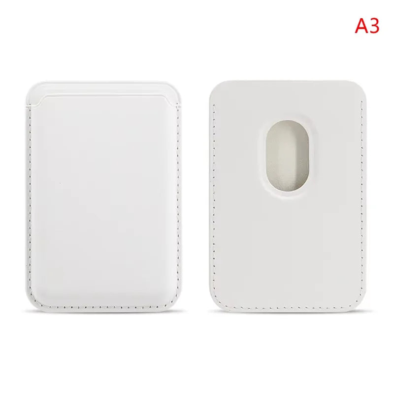 MagSafe Magnetic Leather Card Holder Wallet Case for iPhone 15, 14, 13 & 12 Pro Max Series