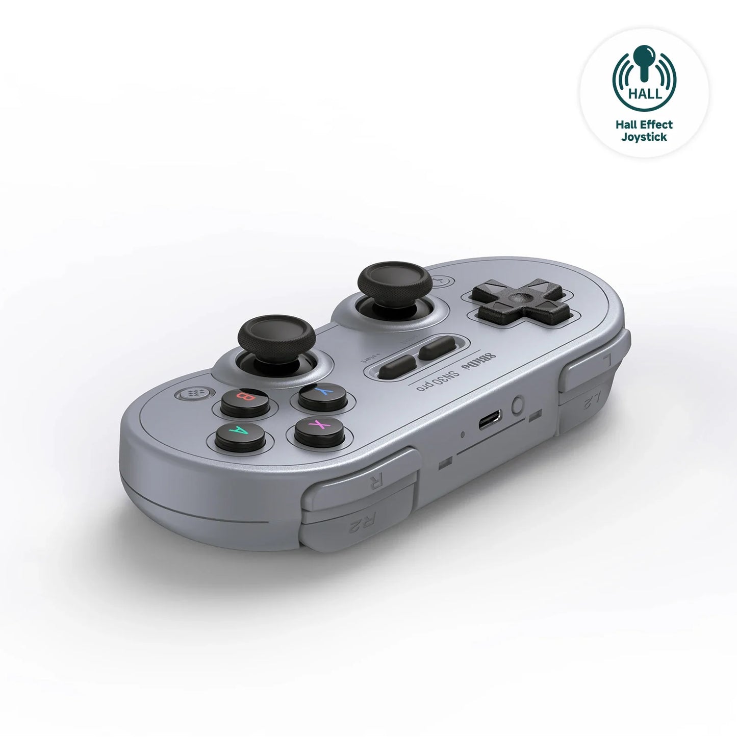 8BitDo SN30 Pro Wireless Game Controller – Bluetooth Gamepad for Nintendo Switch 2, Android, macOS, Steam & Raspberry Pi