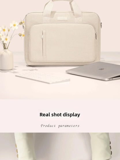Waterproof Laptop Bag Case – 13.3” to 17.3” Notebook Shoulder & Handbag for MacBook Air/Pro
