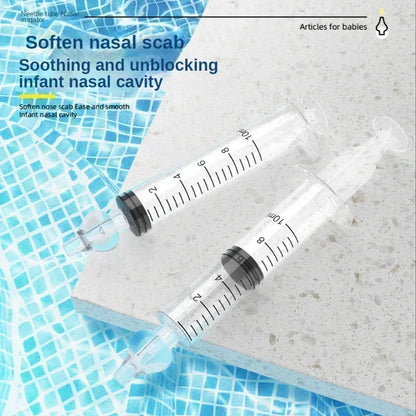 10ML/20ML Baby Nasal Aspirator Syringe – Gentle Nose Cleaner & Nasal Washer for Children with Rhinitis