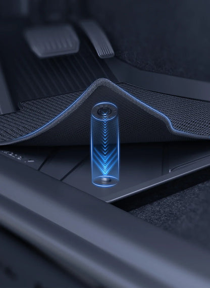 YZ Floor Mats for Tesla Model 3/Y 2021-2023 — Waterproof, Non-Slip TPE Car Accessories