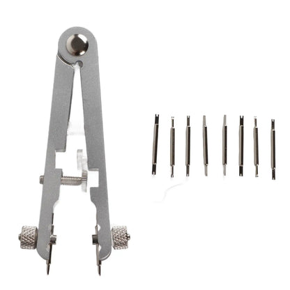 6825 Spring Bar Plier Watch Repair Tool – Band Remover & Chain Replacement Tool with Pins for Watchmakers
