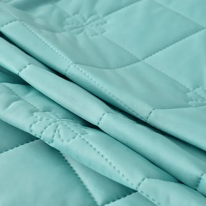 Dual-Sided Large Cooling Blanket for Summer – Lightweight Quilted Polyester Throw for Hot Sleepers, Soft & Machine Washable Bedding