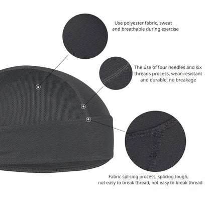 Bicycle Cycling Headband — Sweat-Wicking, Quick-Dry Sun-Protective Headscarf Bandana for Outdoor Sports