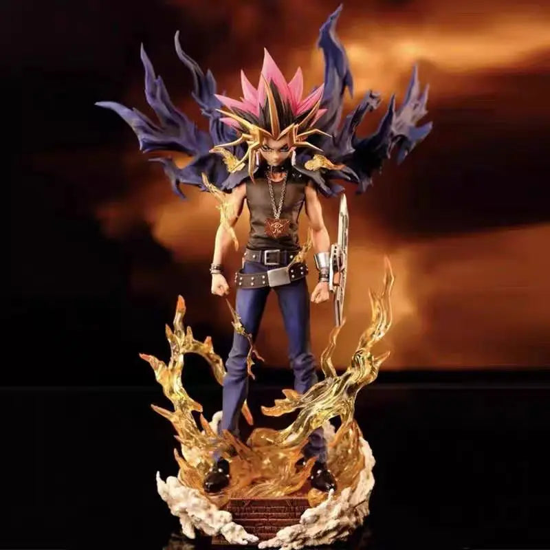 Yugi Muto Dark Game Action Figure - 28cm Duel Monsters PVC Statue, Collectible Ornament & Kids Toy Gift