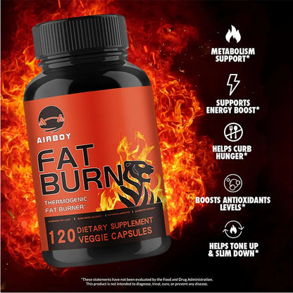 Burn-XT Fat Burner – Metabolism Booster, Energy Enhancer & Appetite Suppressant Weight Management Supplement for Fat Burning Support