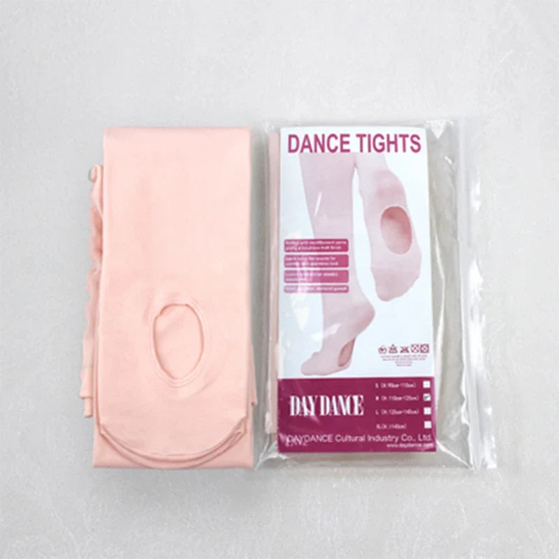 60D Convertible Ballet Tights - Seamless Dance Stockings with Foot Hole for Women