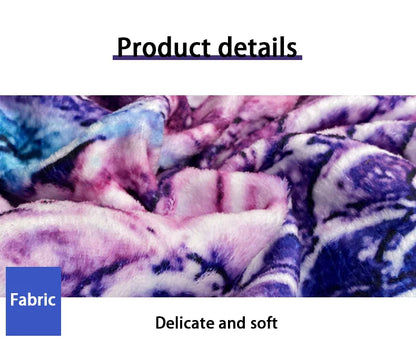 Mermaid Blanket Sleeping Bag — Anti-Kick Flannel Quilt with Soft Fabric, High Color Fastness, Fish Tail Design for Kids’ Birthday Gift