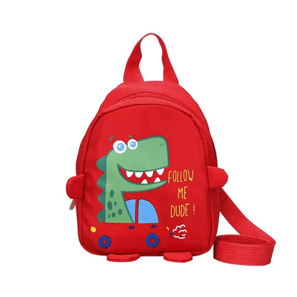 Cute Cartoon Dinosaur Kids Backpack – Anti-Lost Toddler School Bag for Kindergarten & Preschool