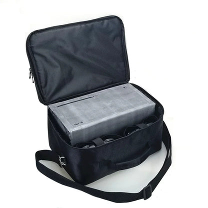 New XSX Carrying Case for Xbox Series X – Portable Shoulder Bag for Console, Gamepad & Accessories