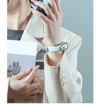 Sport Silicone Strap for Xiaomi Mi Band 9/8 NFC – Replacement Smartwatch Wristband Bracelet