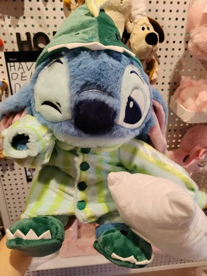 30-40cm Dinosaur Plush Doll – Cute Lilo & Stitch Sleepwear Toy, Summer Dream Series Large Pillow, Kids Birthday Gift