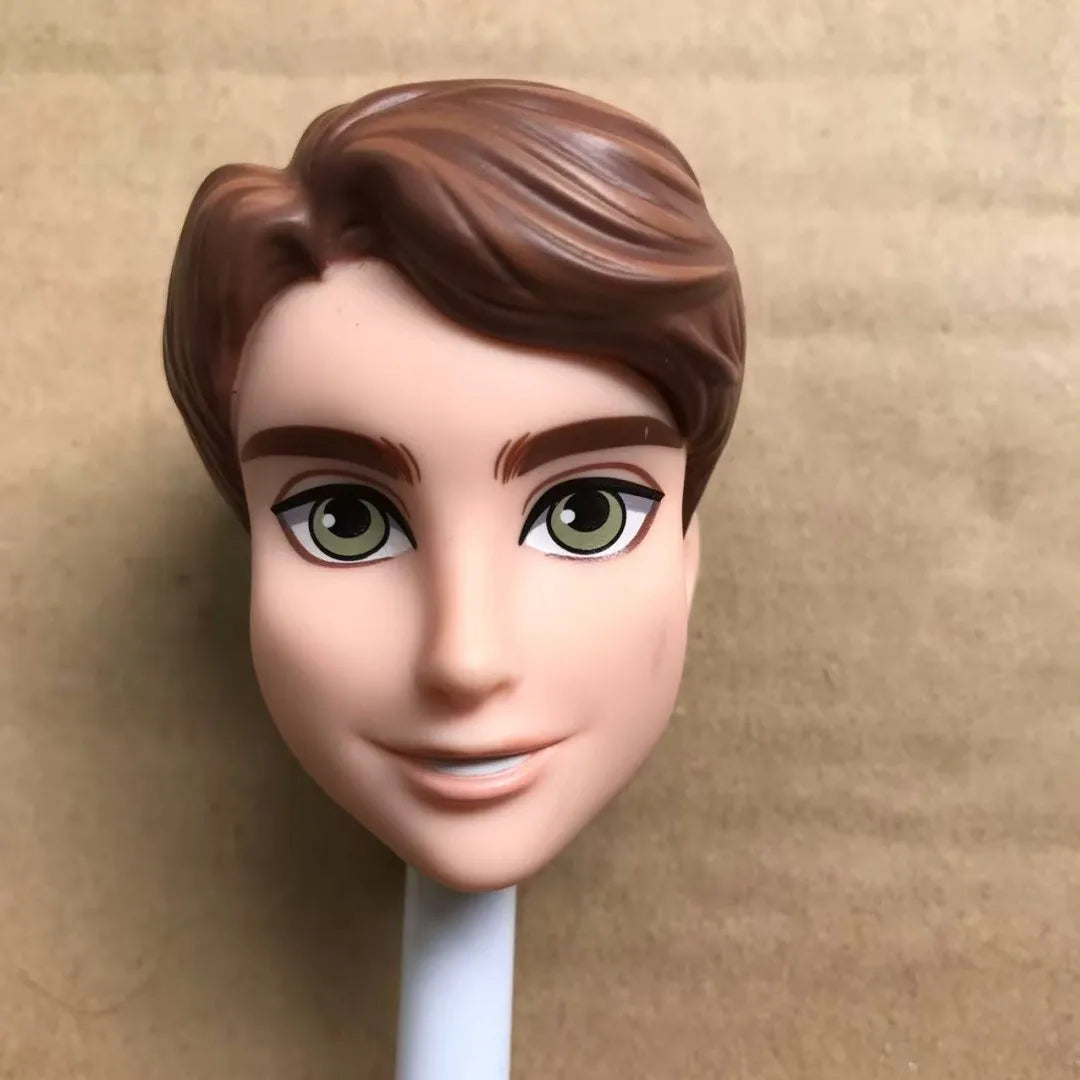 1/6 Male Doll Heads – DIY Ken Doll Parts for Beige Skin Dolls Accessories
