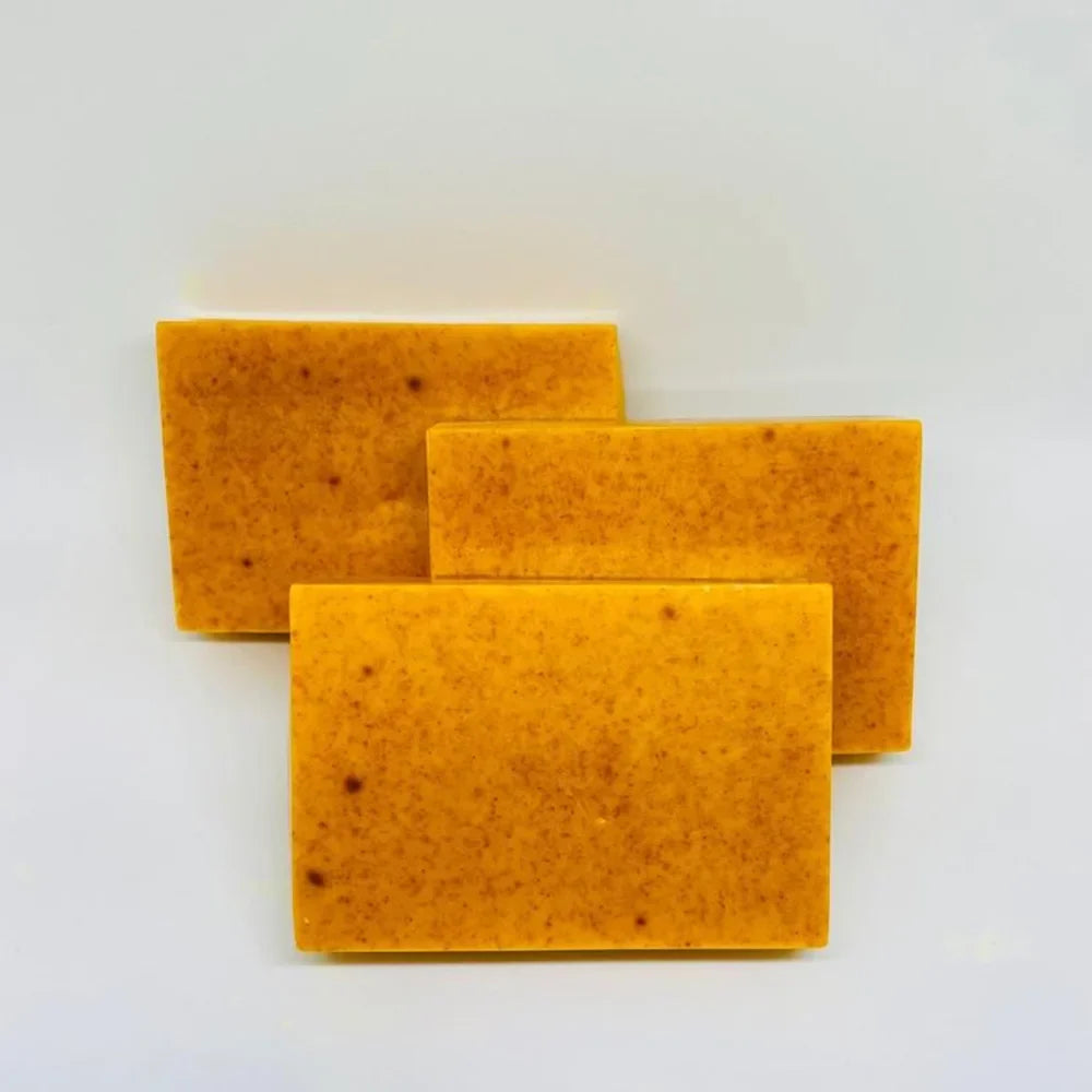 100g Turmeric & Lemon Kojic Acid Handmade Soap – Shower & Facial Soap