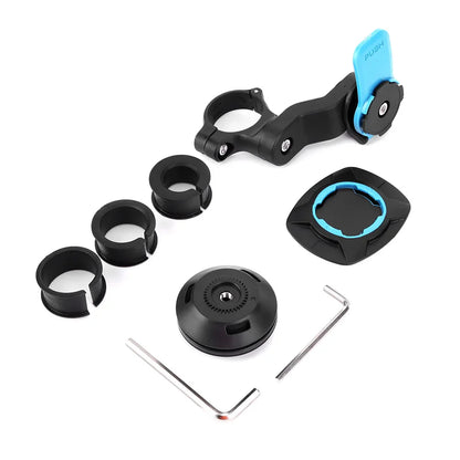 Quad Lock Motorcycle & Bike Phone Holder – 360° Rotatable Stand, Navigation Support, Secure Bracket for Bicycle