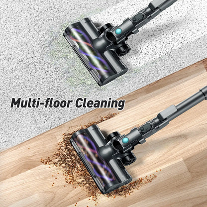 Cordless Stick Vacuum Cleaner – Lightweight, Powerful Suction for Home, Carpet, and Pet Hair
