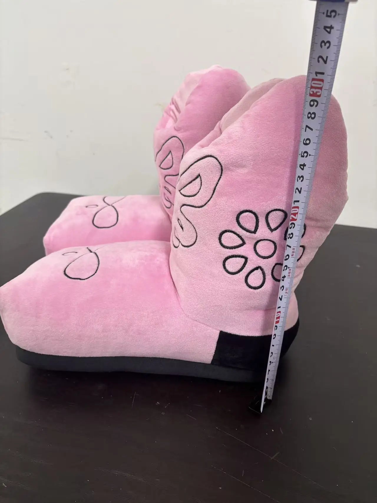 Cowboy Boot Slippers - Plush Western-Style Fuzzy House Boots for Adults