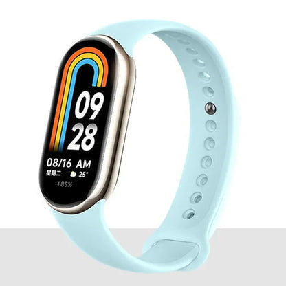 Silicone Sport Strap for Xiaomi Mi Band 8 NFC – Replacement Smartwatch Bracelet