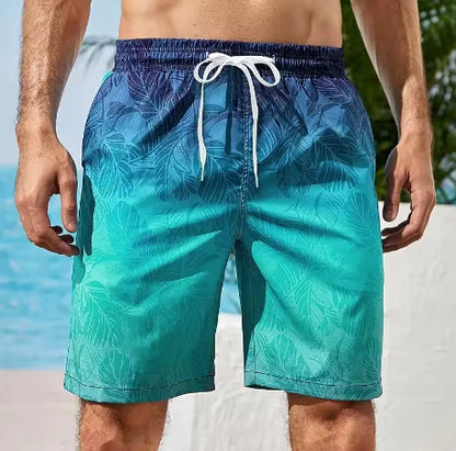 3D Anime Board Shorts - Quick-Dry Unisex Beach & Swimming Shorts for Men and Women
