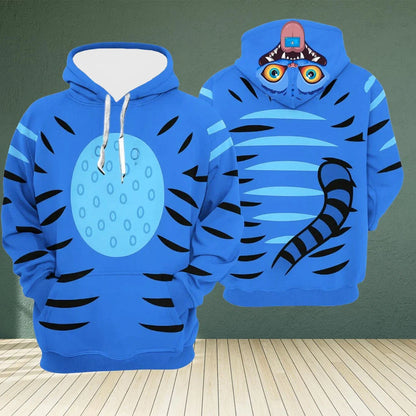 Women's Derpy Printed Hoodie – Autumn Winter KPop Demon Hunters Cozy Pullover for Daily Wear & Street Style