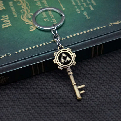Zelda Tears of the Kingdom Keychain – Breath of the Wild Pendant Key Ring for Men