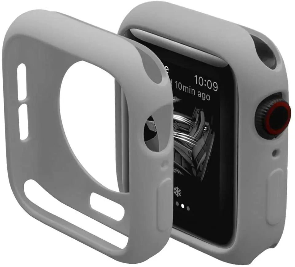 Silicone Protective Case for Apple Watch Series & Ultra - Shockproof Cover for 38mm–49mm Models