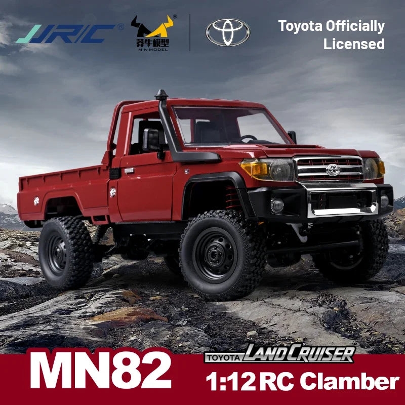 MN82 Pro RC Off-Road Vehicle — 1:12 Scale 4WD Climbing Car for Toyota LC79 Simulation