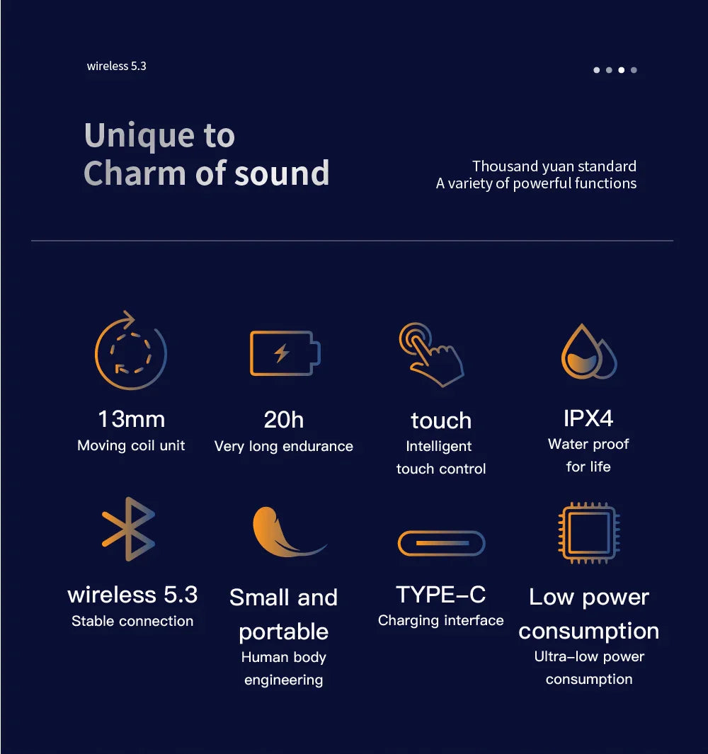 Original Bosebye Air 7 Bluetooth Earphones - TWS Touch Control, HiFi Wireless, Waterproof, Gaming Earbuds with Mic