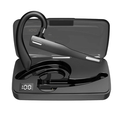 NEW 2022 Bluetooth Business Earphone – Wireless Single Handsfree Earbuds with HD Call & Microphone for Driving