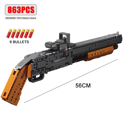 AK47 & AWM Sniper Gun Building Block Set – Military MOC Model Toy for Boys Holiday Gift