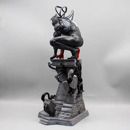 Spider-Man Venom Symbiote Figure — PVC Desktop Statue | Venom Figurine Model Toy Christmas Gift