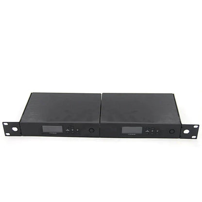 Rackmount Metal Frame for Wireless Microphone System – Compatible with QLXD, QLXD4, ULXD, ULXD4, SLXD Receivers