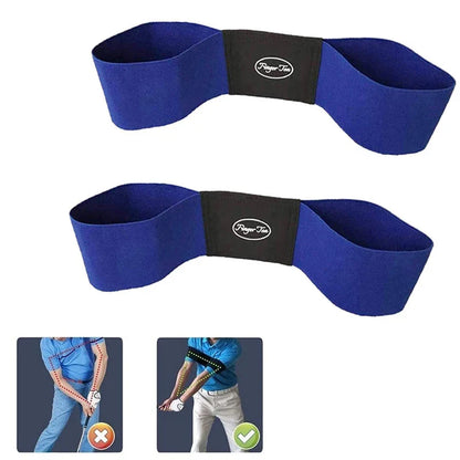 Hot Sale Golf Swing Trainer Arm Band: Professional Elastic Gesture Alignment Training Aid - Improve Your Swing with Practicing Guide