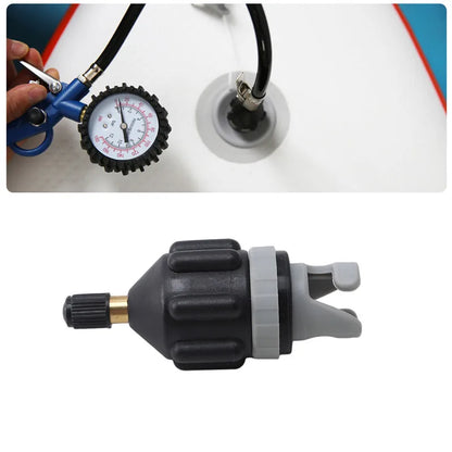 Durable Air Valve Adapter – Wear-Resistant Nylon Pump Adapter for Rowing Boat, Kayak & SUP Board Inflatable Valves