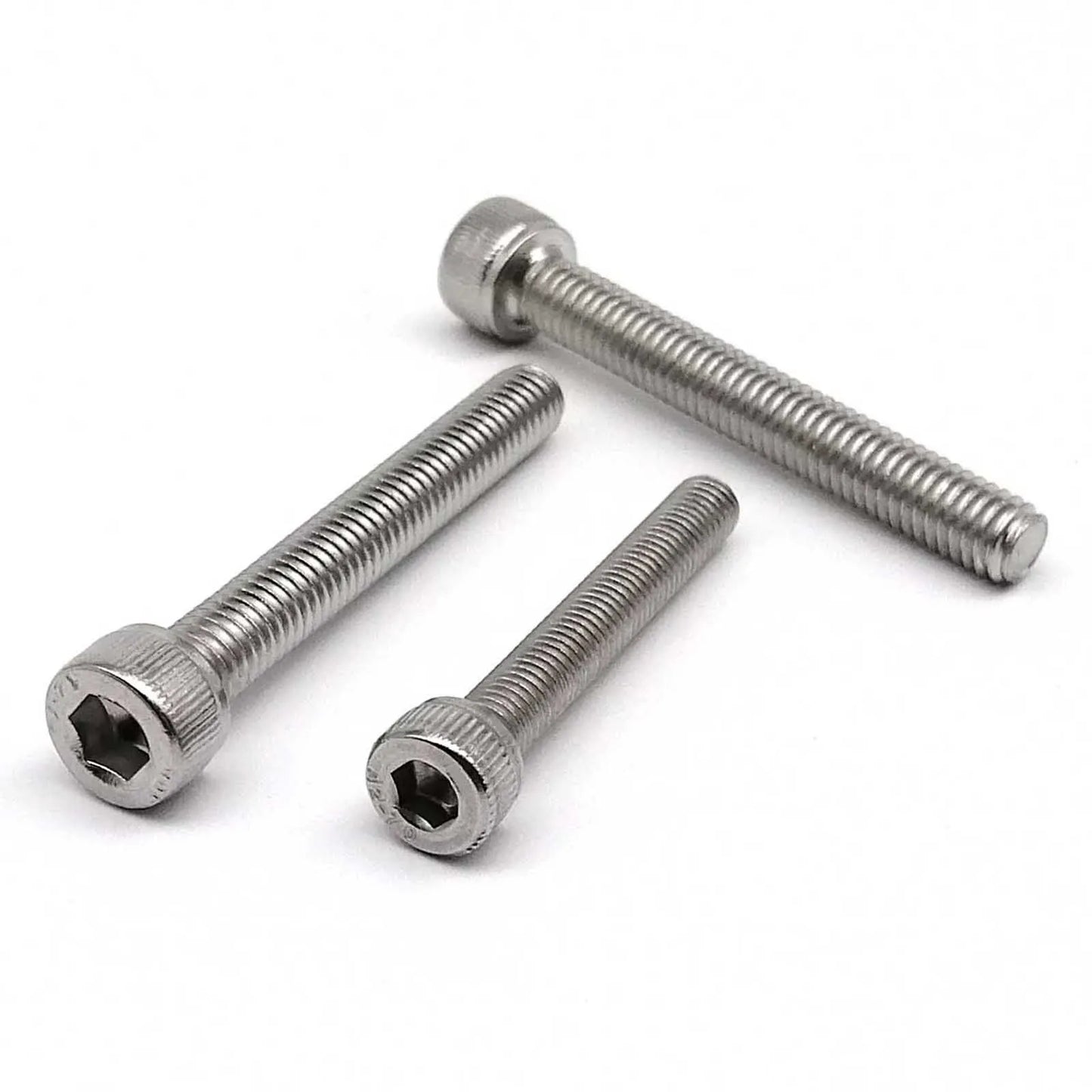 5/10pcs M3–M8 DIN912 Allen Head Bolts – 304 A2 Stainless Steel Hex Socket Cap Screws, Ultra Long 100mm