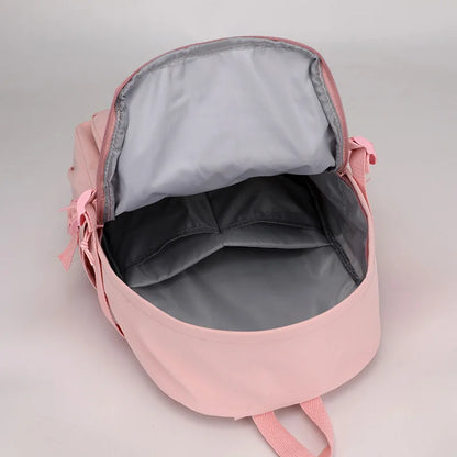 Pokemon Waterproof Women’s Backpack – Pikachu, Gengar, Snorlax Schoolbag for Girls & Students