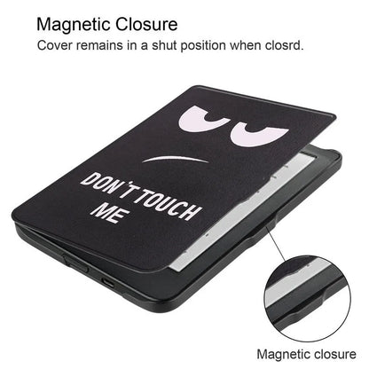 Kobo Clara BW/Clara Colour 2024 Case - 6 Inch Auto Wake Sleep PU Leather Cover, Soft Magnetic Ereader Hoesje N365 N367 Funda