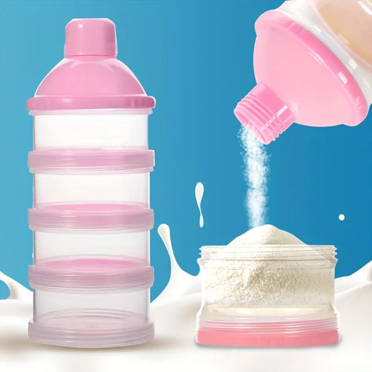 MAMIJOY Baby Milk Powder Box – Large Capacity 5-Layer Independent Storage for Formula & Food Supplements (NFH03)