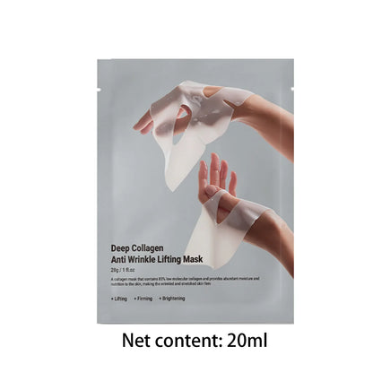 Deep Collagen Overnight Mask – Facial Sheet Mask with Low Molecular Collagen for Firming & Elasticity