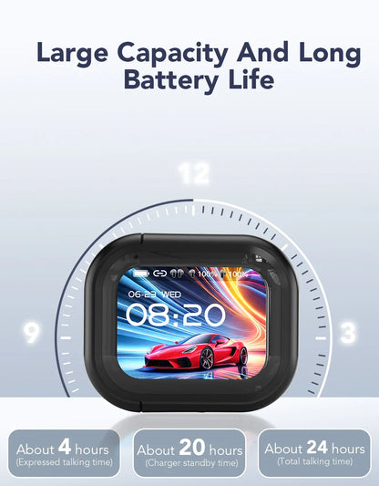 HTC NE20 Bluetooth 6.0 Wireless Translator Earphones – Waterproof IPX4 with Long Battery Life