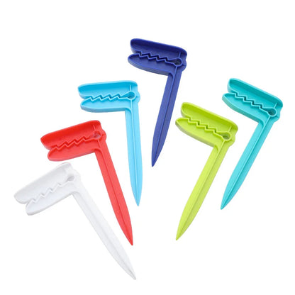 4PCS Beach Towel Clips - Outdoor Decorative Clothespins for Camping Mat, Sheet Holder, and Tent - Secure Towels and Clothes with Towel Clamp