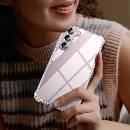 Hybrid Shockproof Clear Hard Case for Samsung Galaxy S25/S24/S23/S22 Plus/S22 Ultra/S21 FE & A56/A36/A54/A34/A53/A33