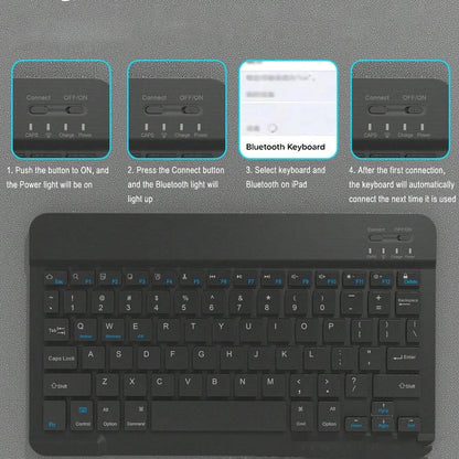 Lenovo Idea Tab 11" TB336FU/ZU Case with Wireless Bluetooth Removable Keyboard Cover